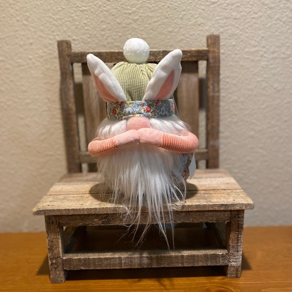 Spring Bunny Plush Gnomes Set Of 2, Spring Floral Gnomes, Bunny Gnomes - Picture 11 of 14